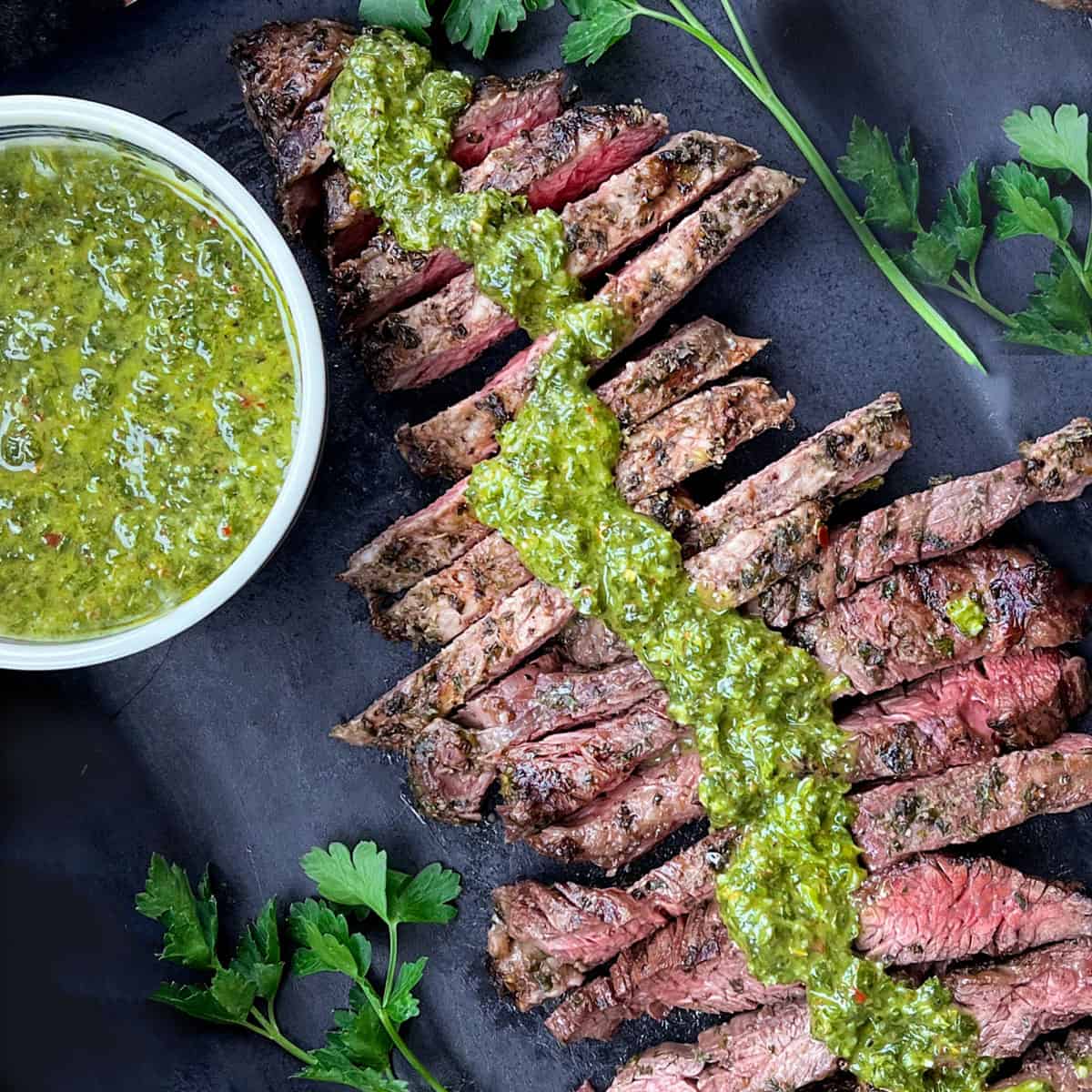 Grilled Flank Steak With Chimichurri Recipe