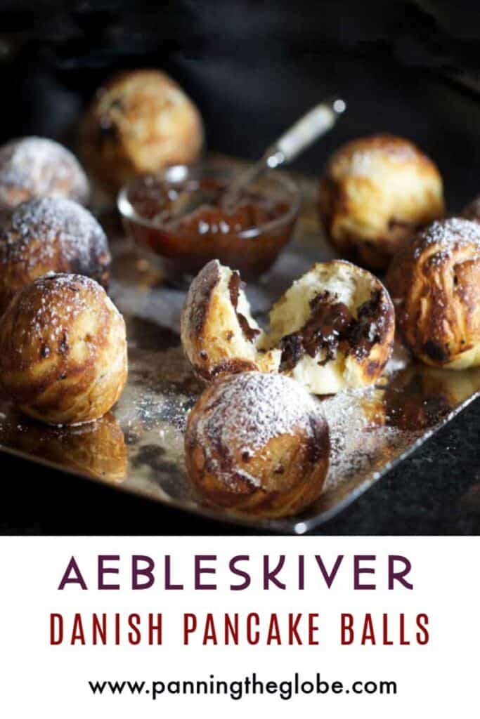 Danish Aebleskiver: Danish Pancake Balls l Panning The Globe