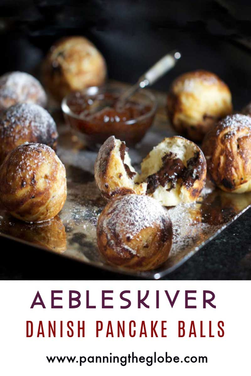 Danish Aebleskiver: Danish Pancake Balls l Panning The Globe
