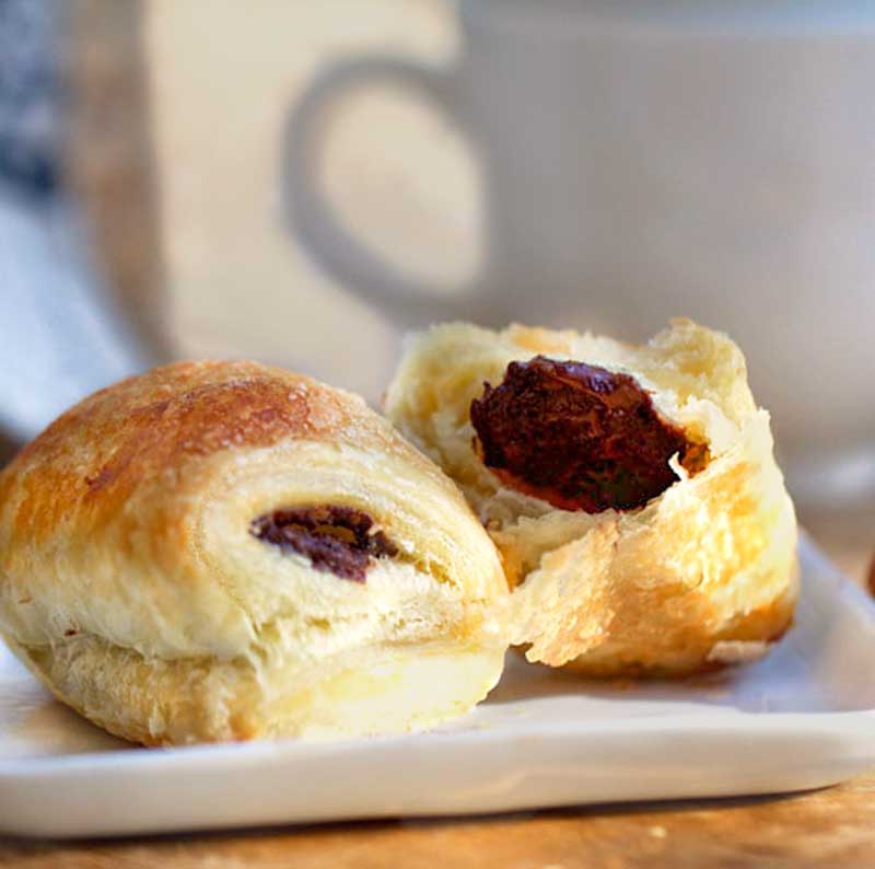 Pain Au Chocolat: a quick easy recipe for chocolate croissants