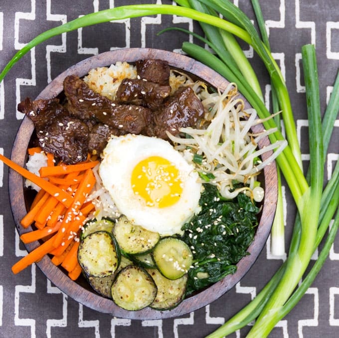 Crispy Rice Bowl With Spring Vegetables Recipe