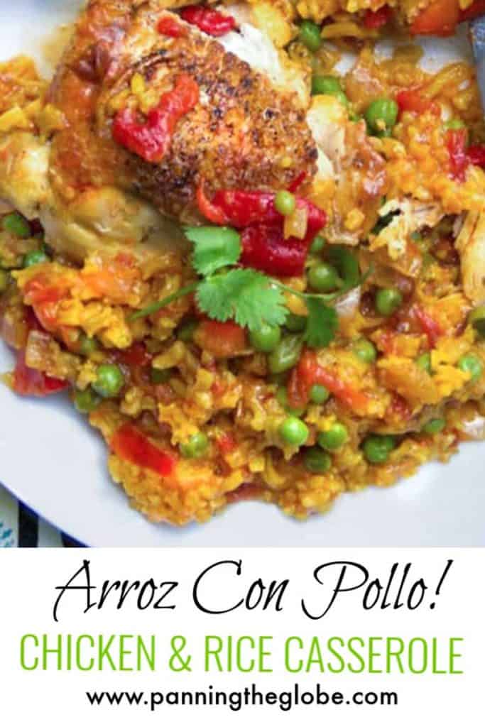 Arroz Con Pollo Spanish Chicken And Rice Casserole