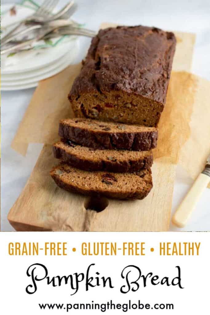 healthy pumpkin bread pin