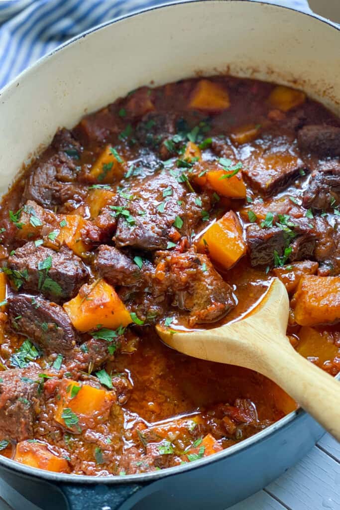 Beef Stew with Short Ribs - Panning The Globe