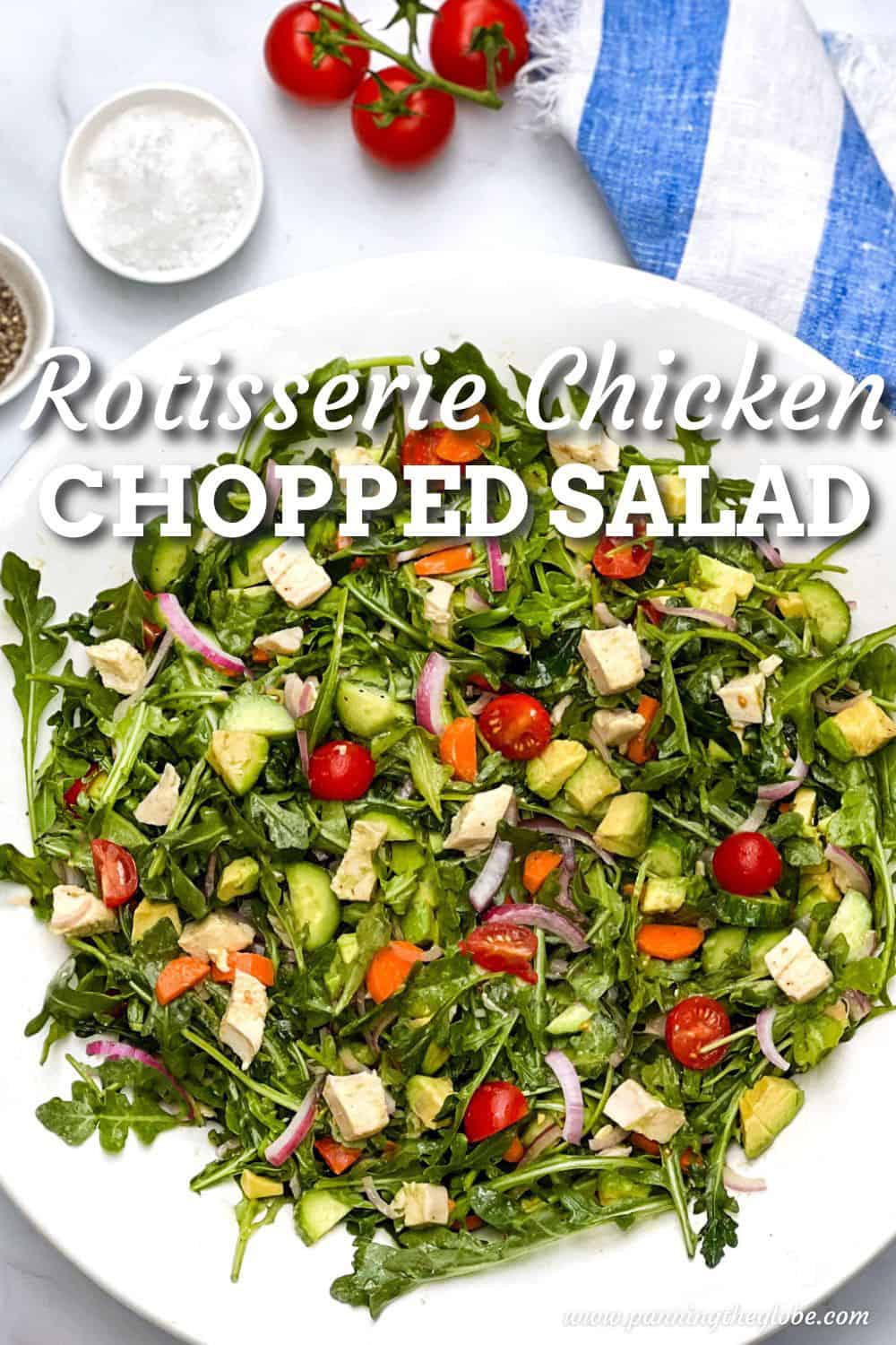 Rotisserie Chicken Chopped Salad Recipe